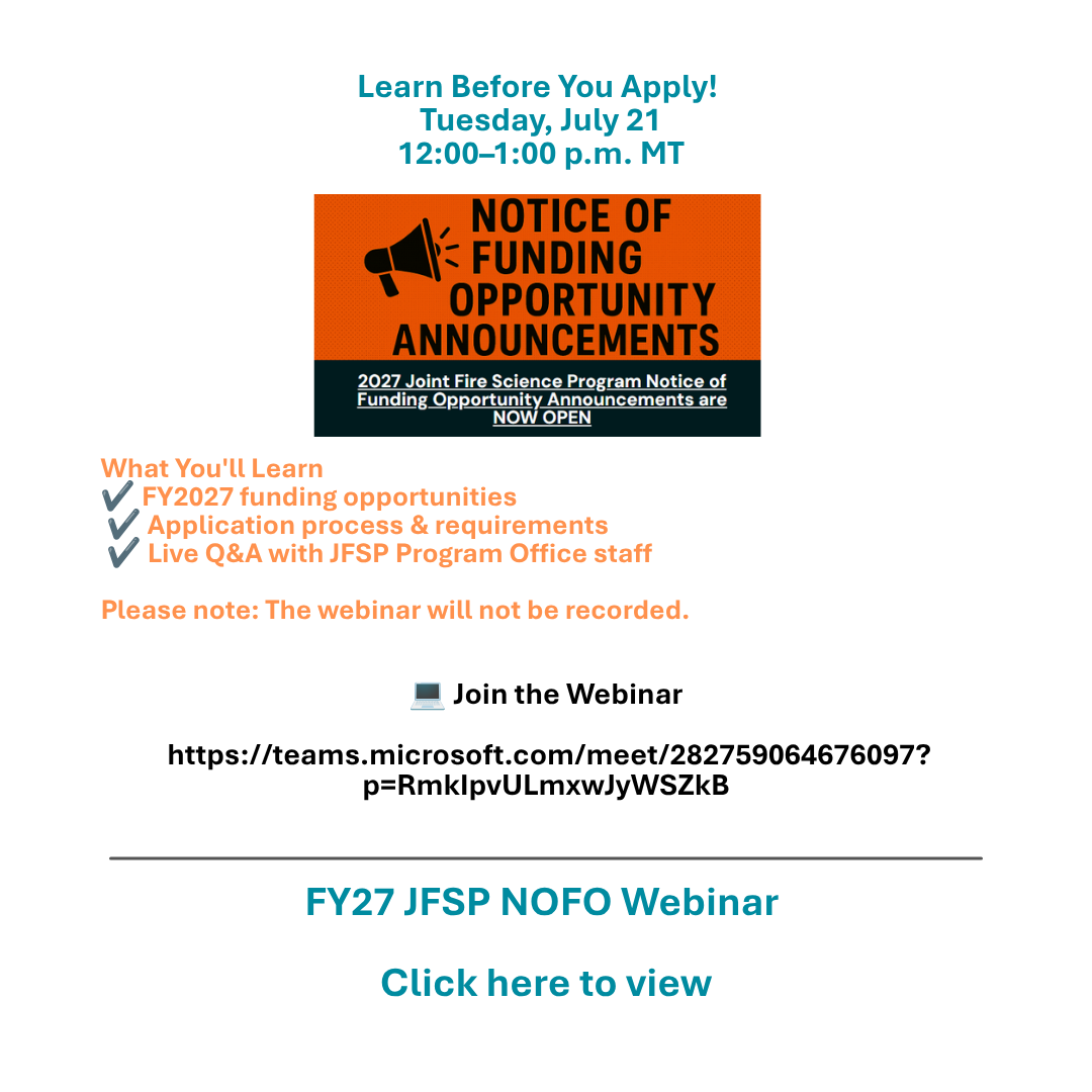FY27 NOFO Webinar
